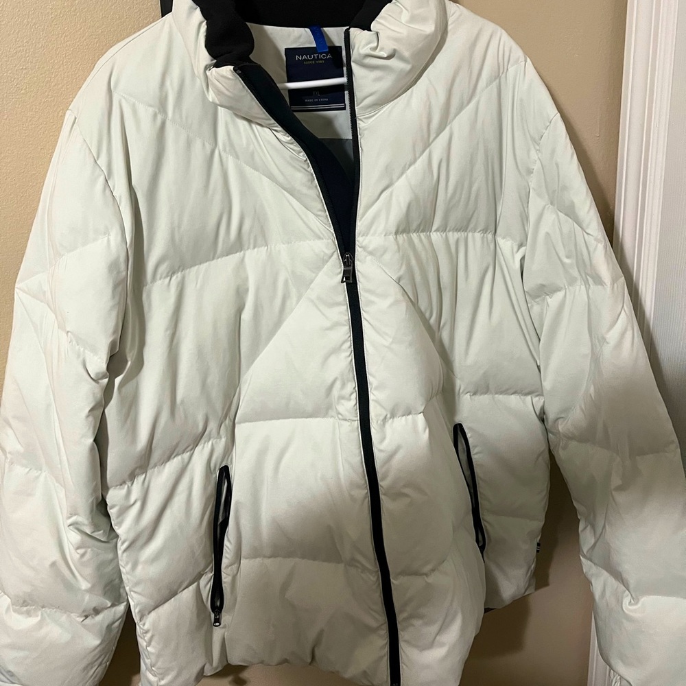 NAUTICA SOLID QUILTED DOWN JACKET